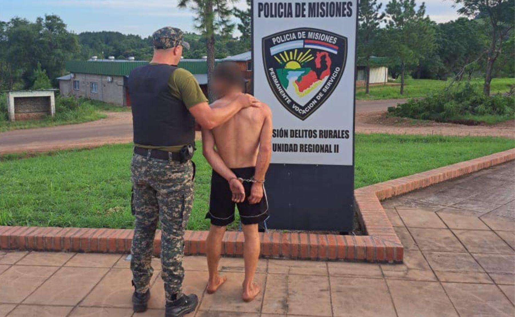 golpeando pareja ameghino