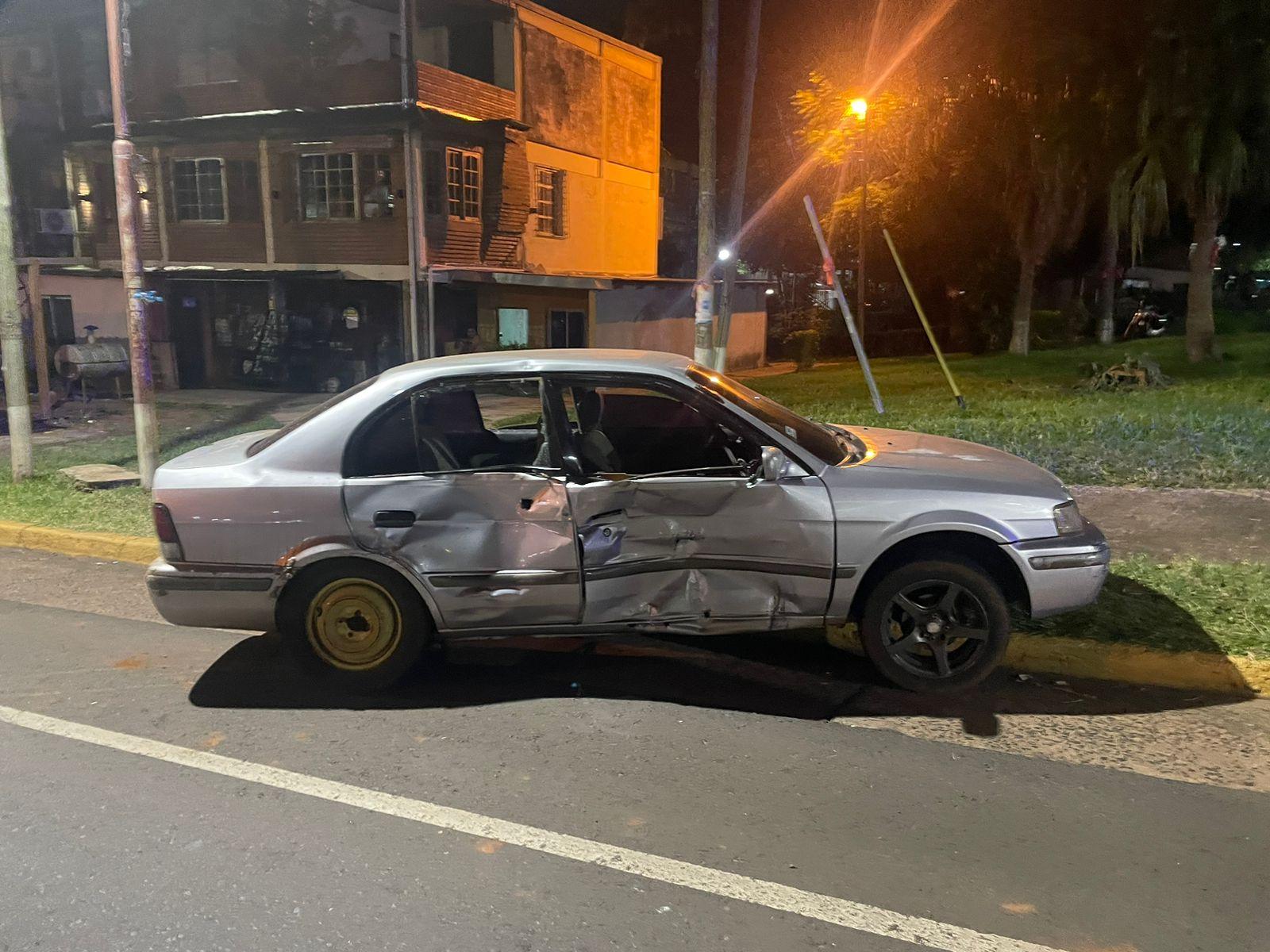 choque motociclista posadas fabian da silva