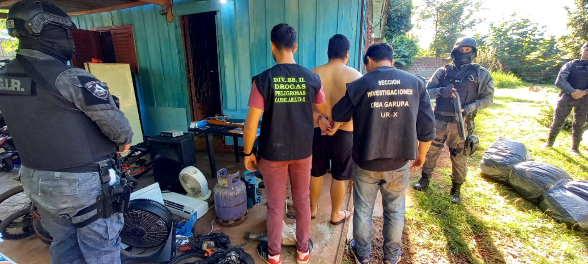 kisco narco robado garupa