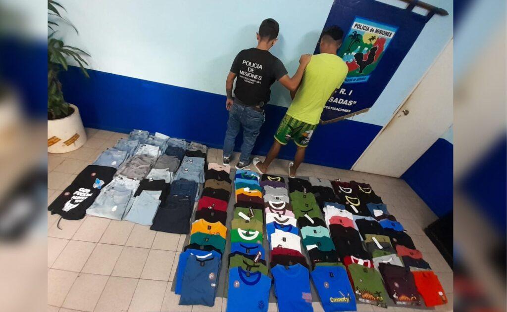 robo tienda posadas armas
