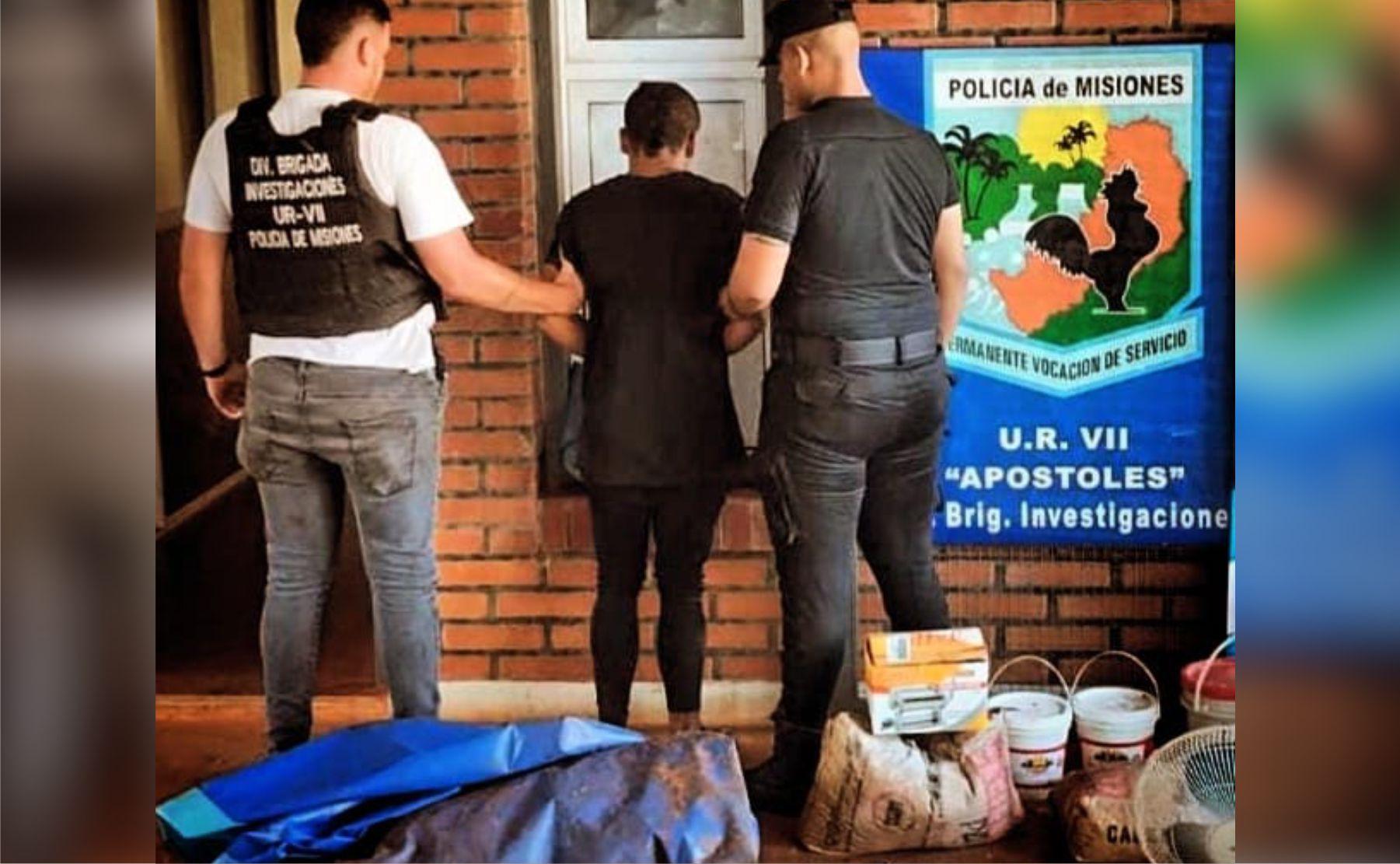 apostoles la cantera robo