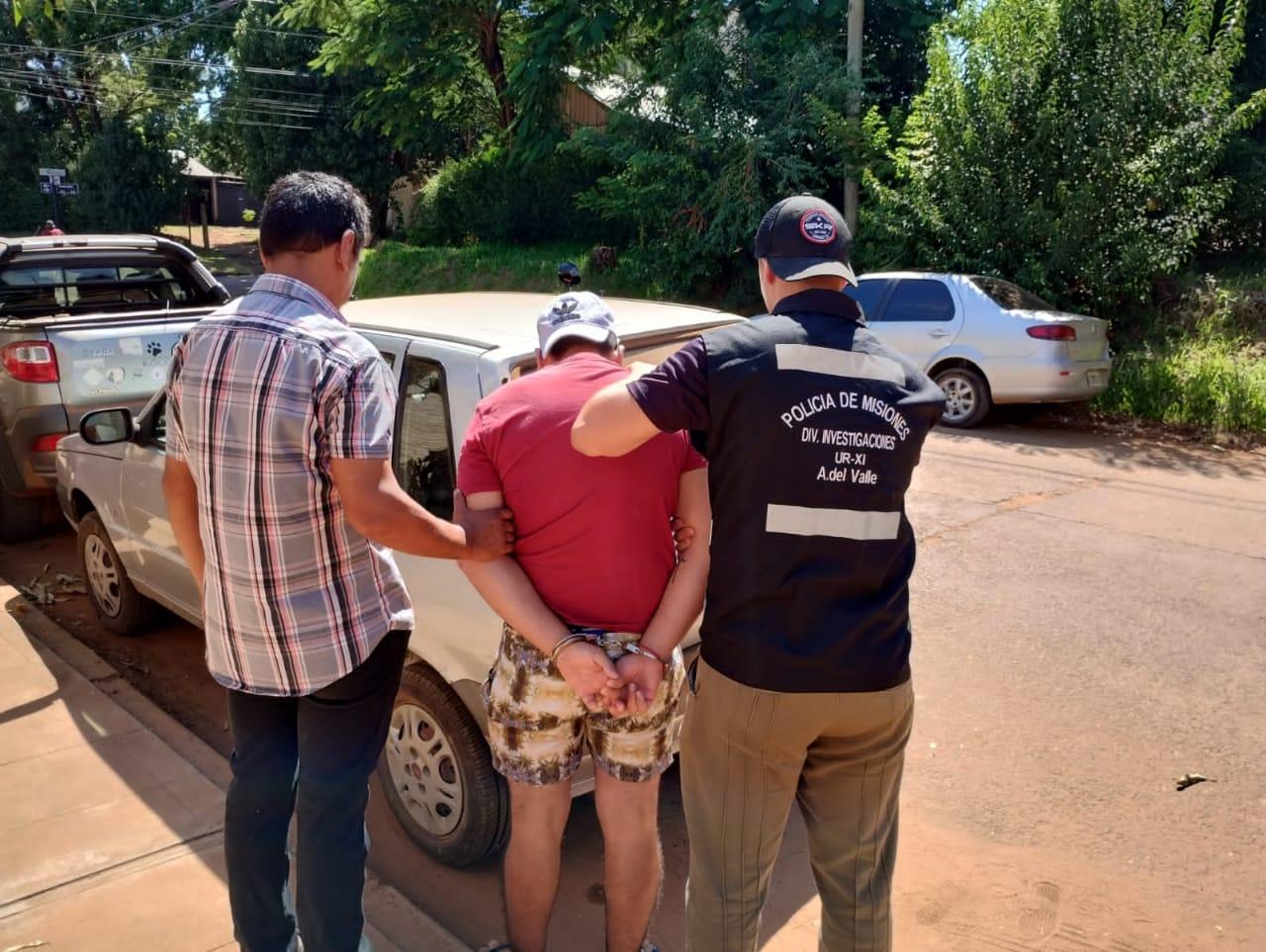 detenido crimen a del valle