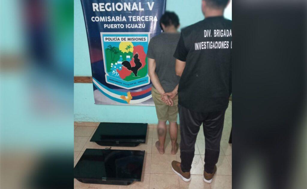 robo televisores iguazu