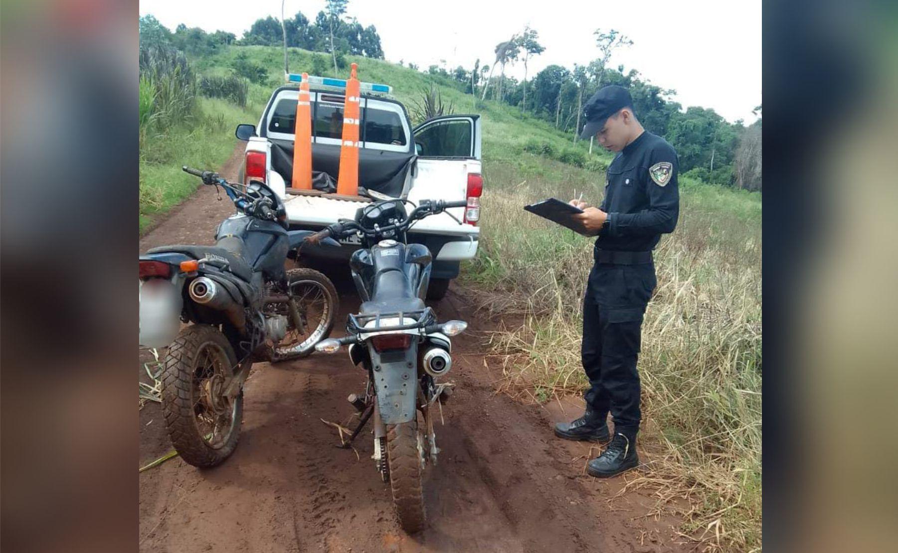 robo motos policias pozo azul