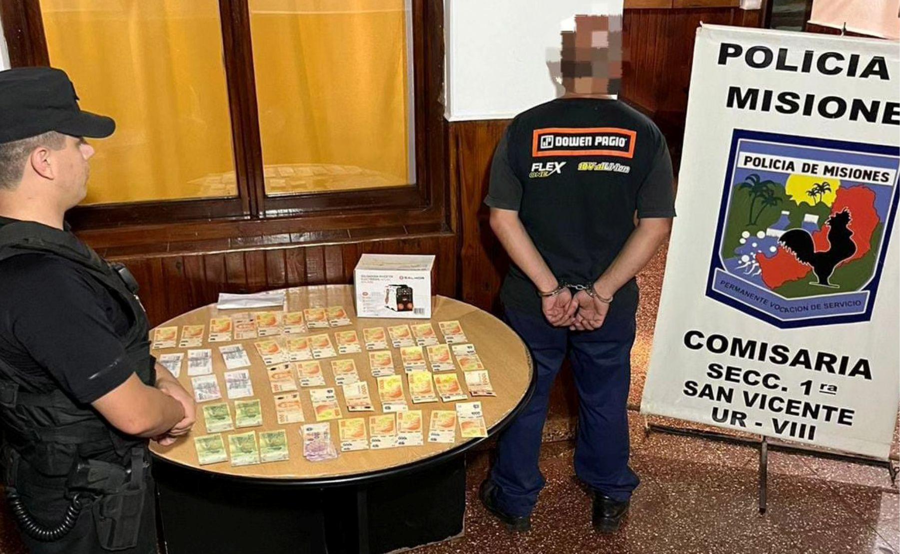 robo trabajo san vicente