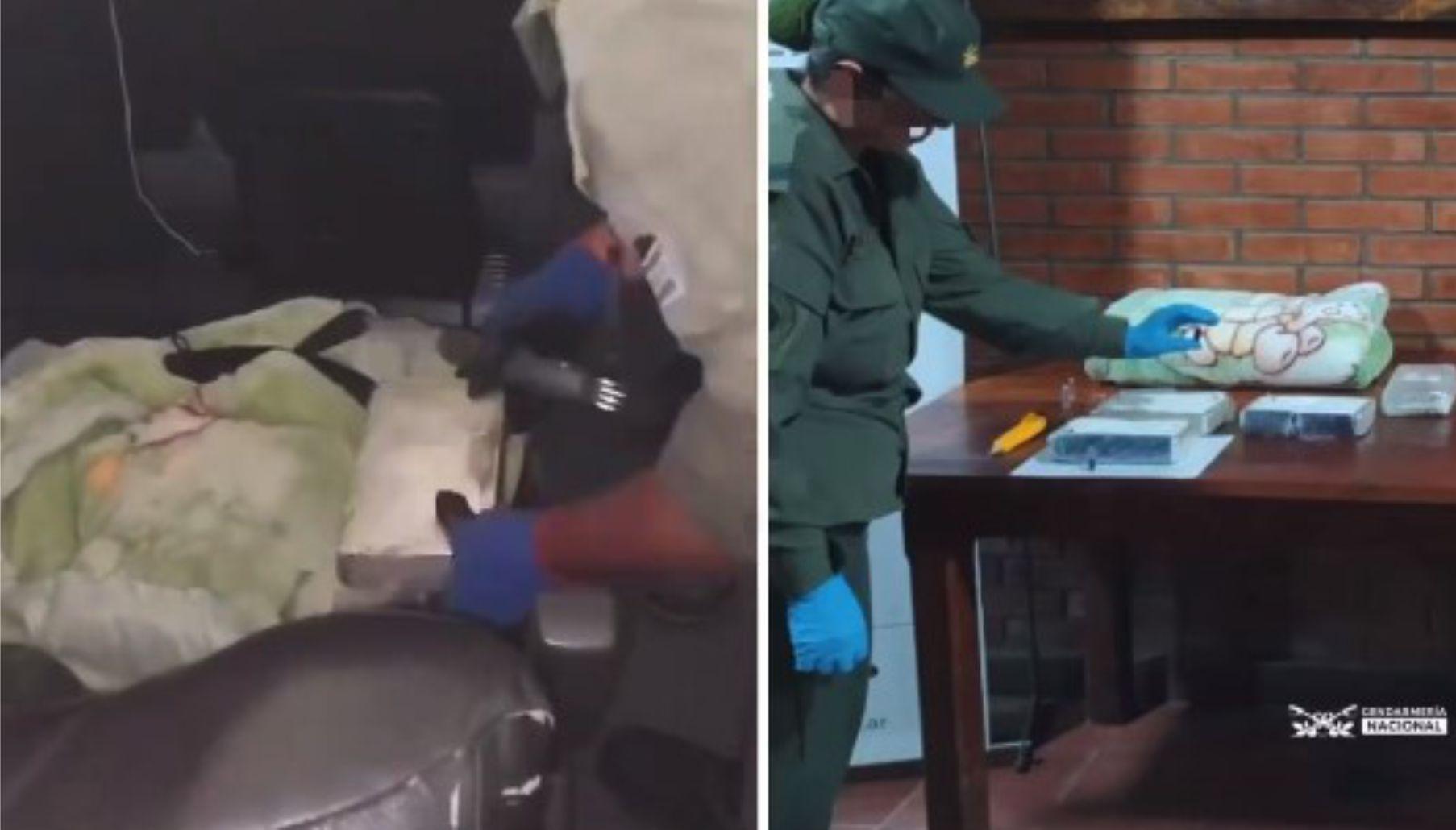 bebe frasada cocaina