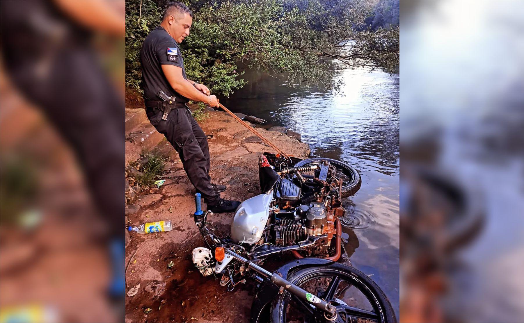 garuhape robo moto arroyo