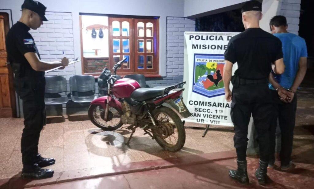 moto robada recuperada san vicente