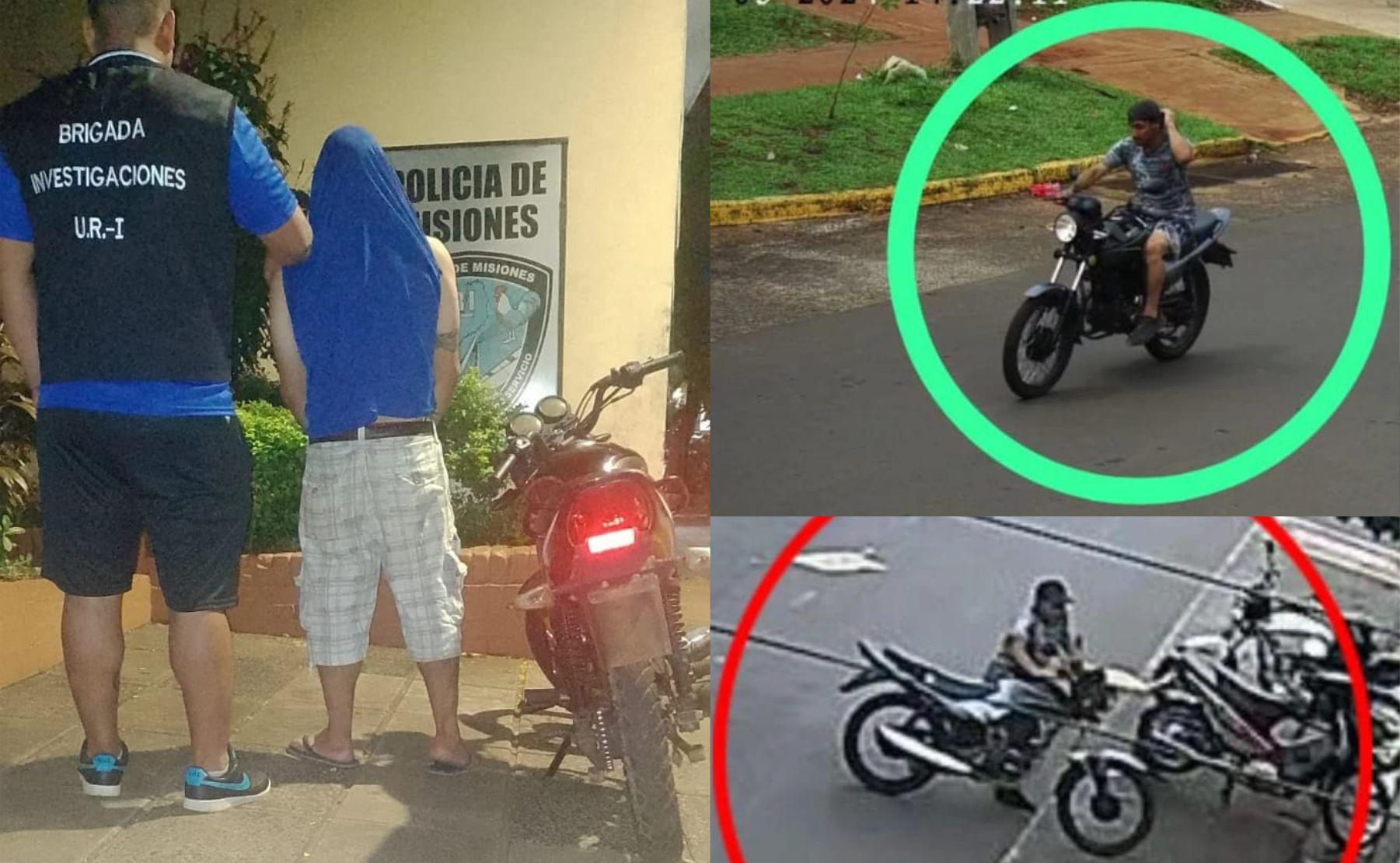 ladron moto posadas