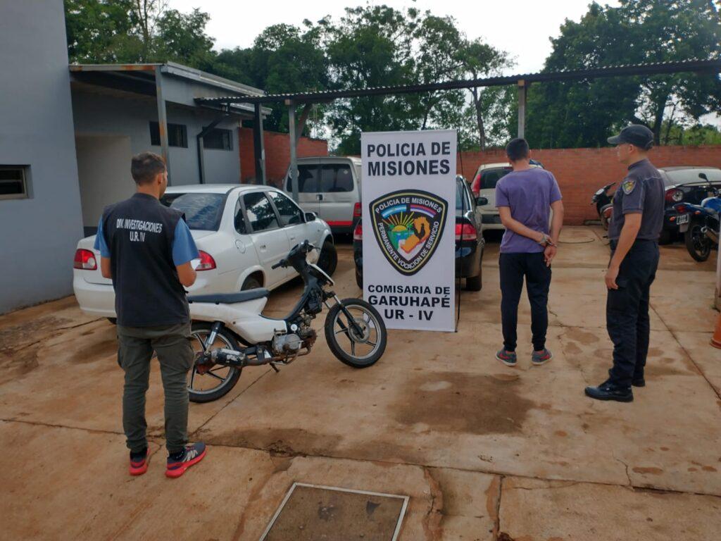 robo desguase motos misiones