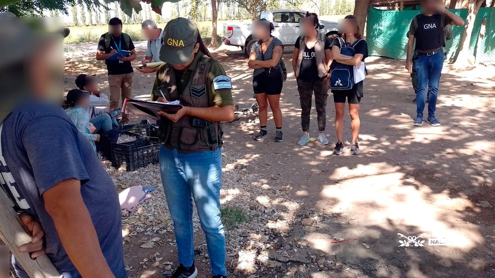 gendarmes allanamiento mendoza