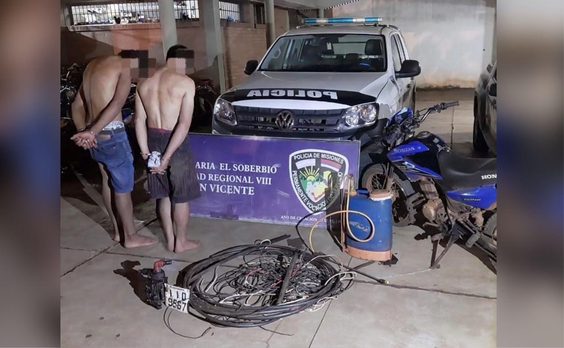 Detenidos operativos el soberbio