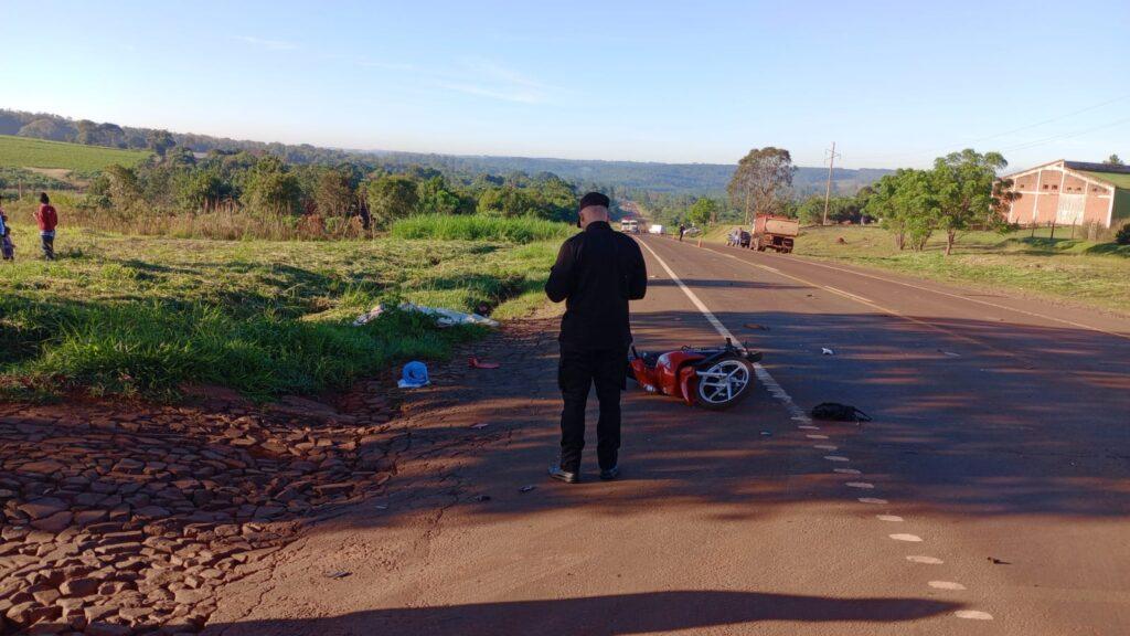 fallecido choque moto campo viera