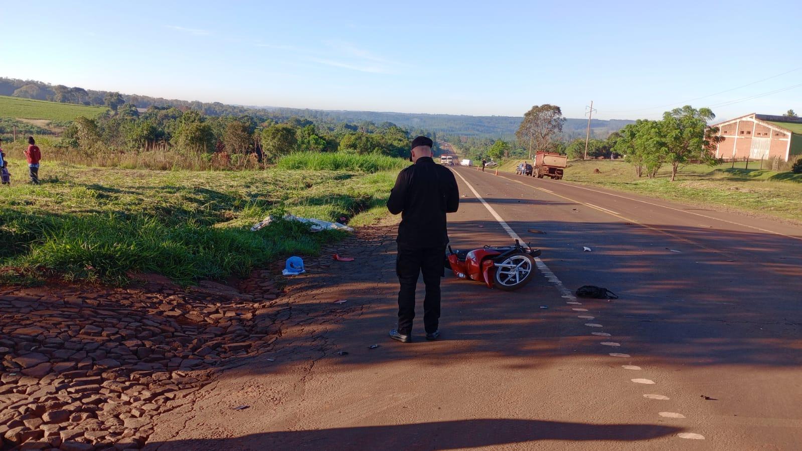 fallecido choque moto campo viera