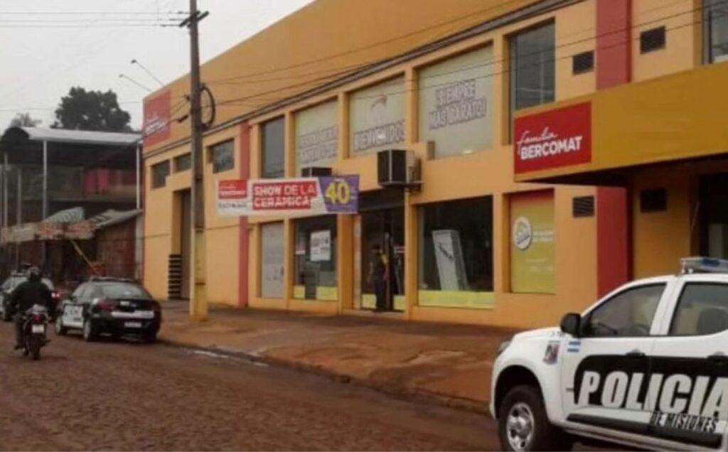 robo corralon obera