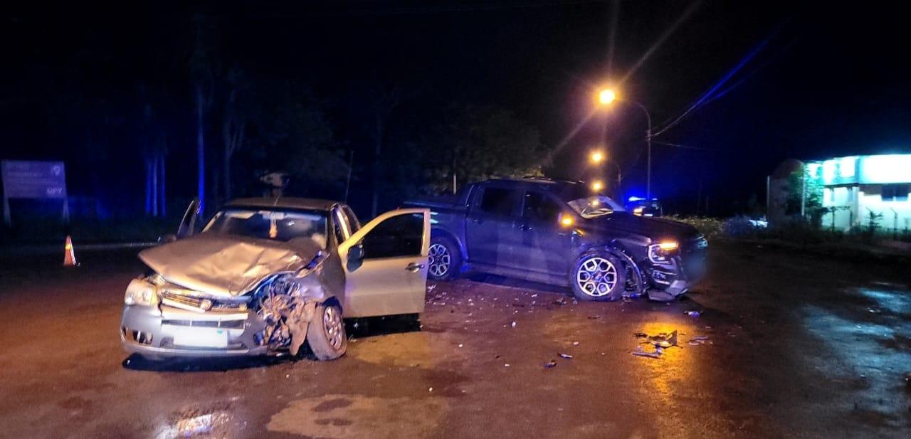 Camioneta choque 103