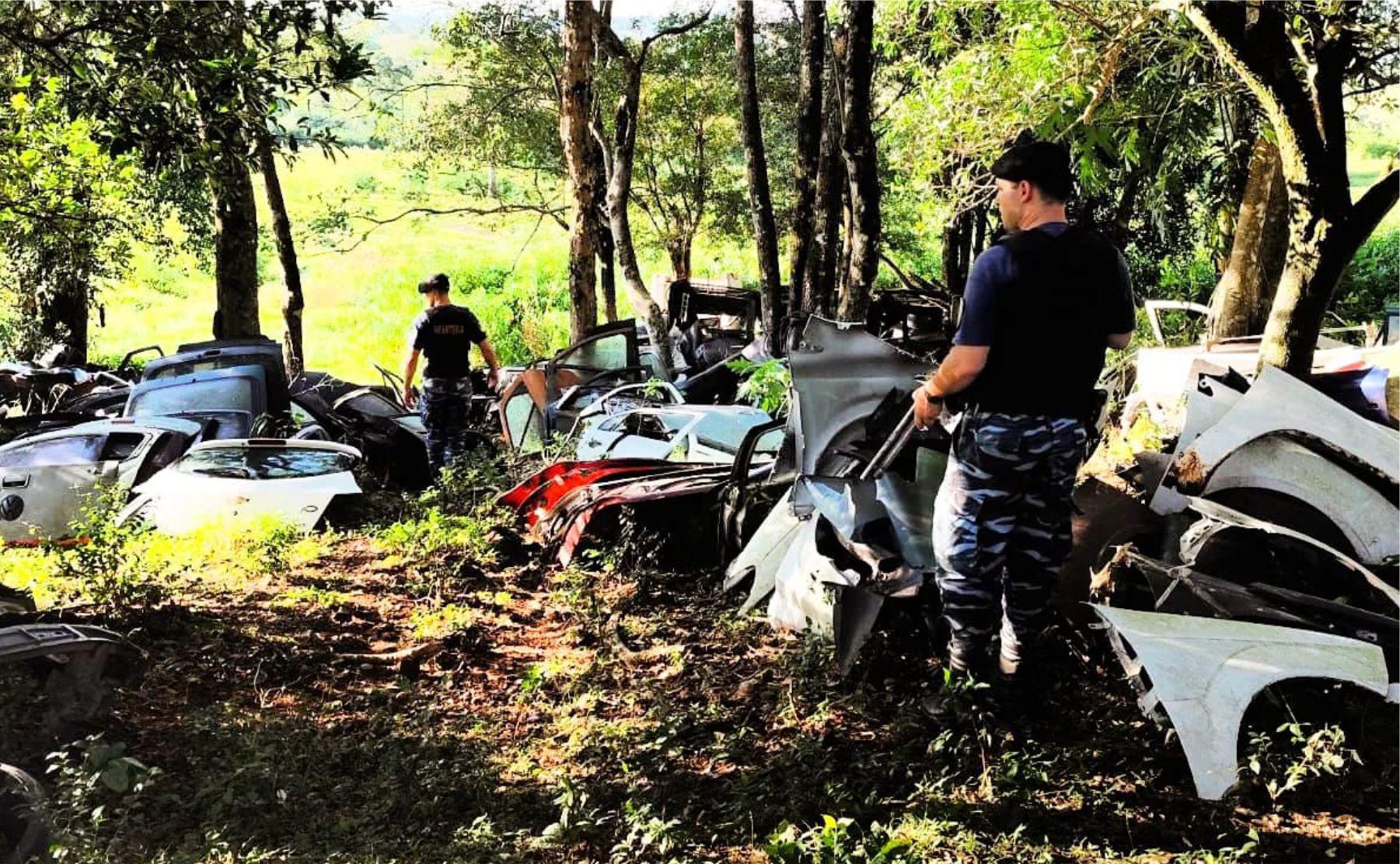 Desmantelan Un Desarmadero De Autos En Una Chacra En San Javier Revista Enterate 1672