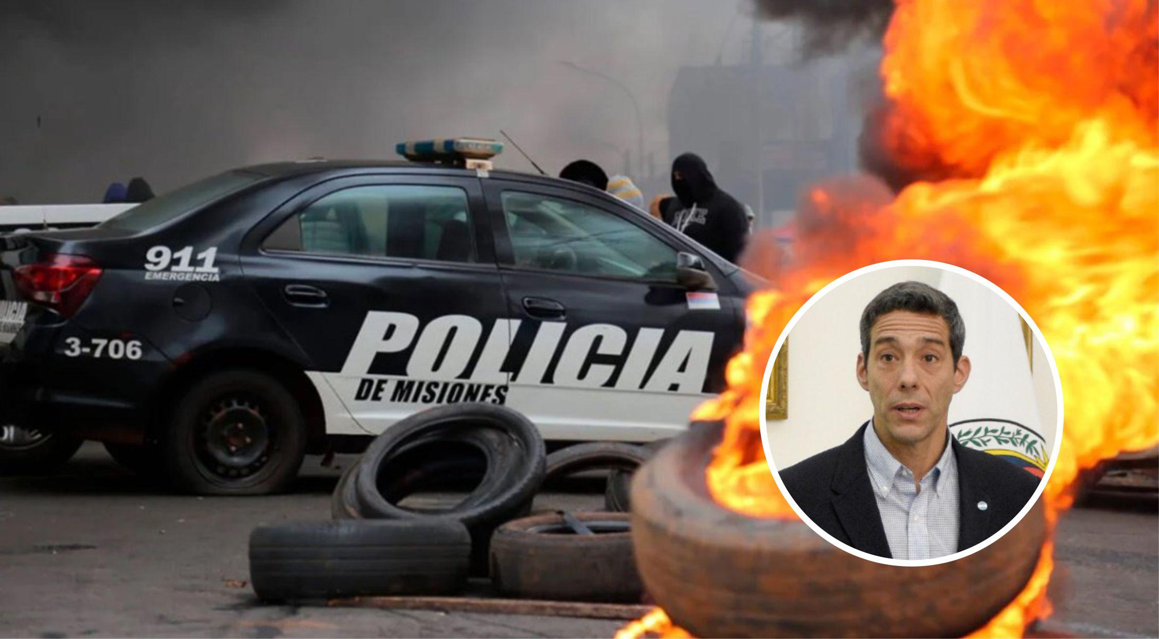 echar policias perez