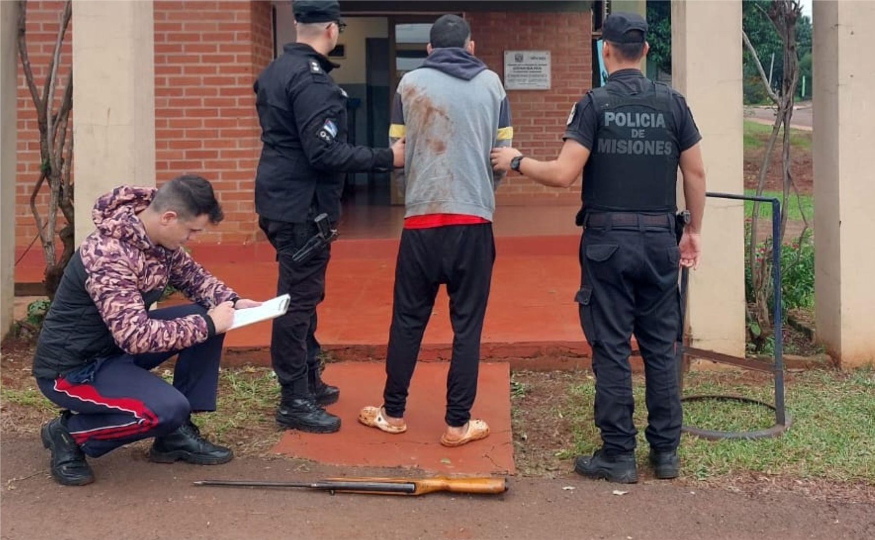 disparo pareja florentino ameguinho