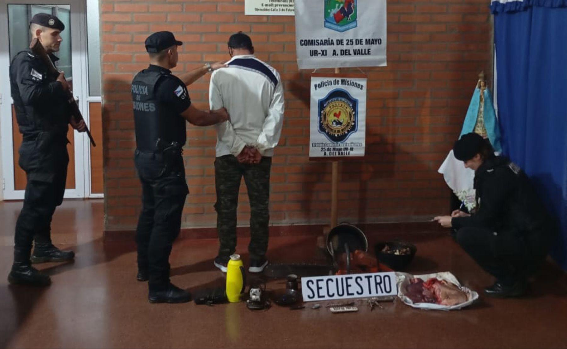 robo porcino 25 de mayo