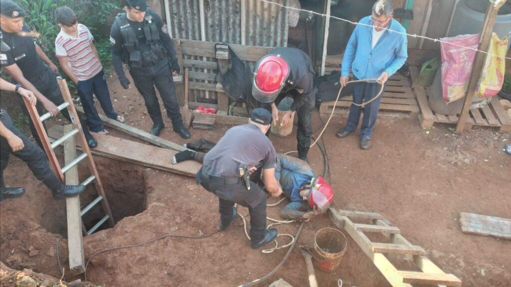 rescate trabajador irigoyen