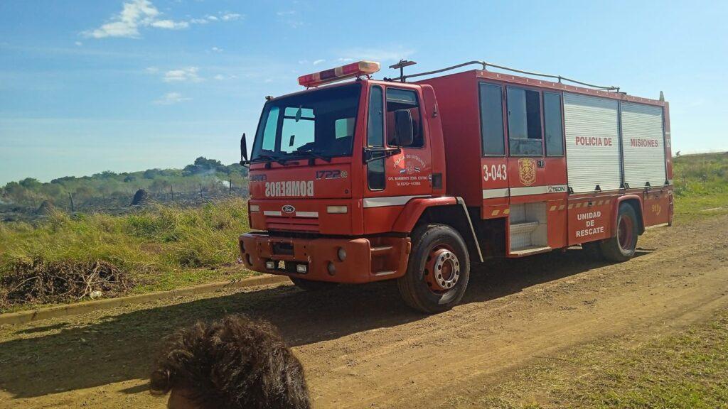 incendios maleza posadas