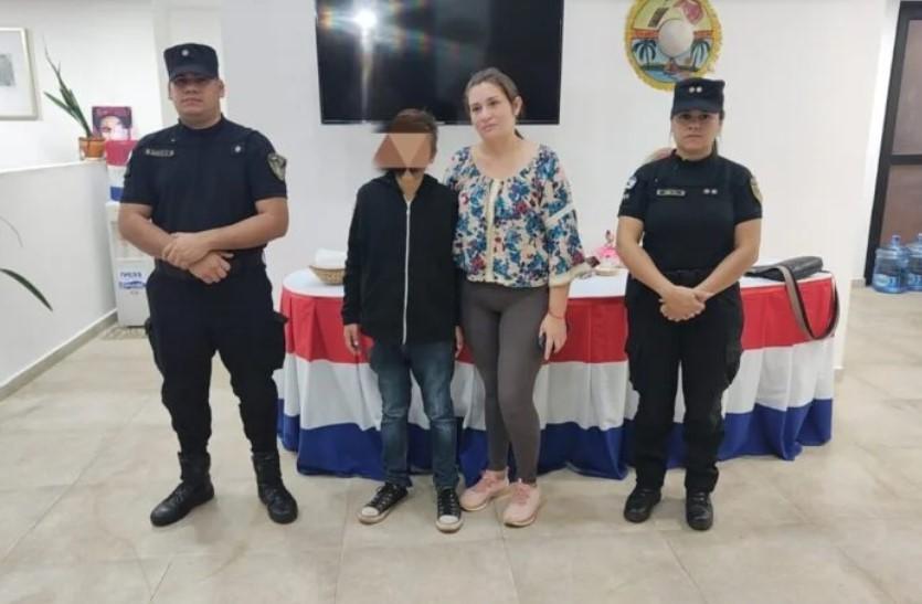 niño paraguay iguazu