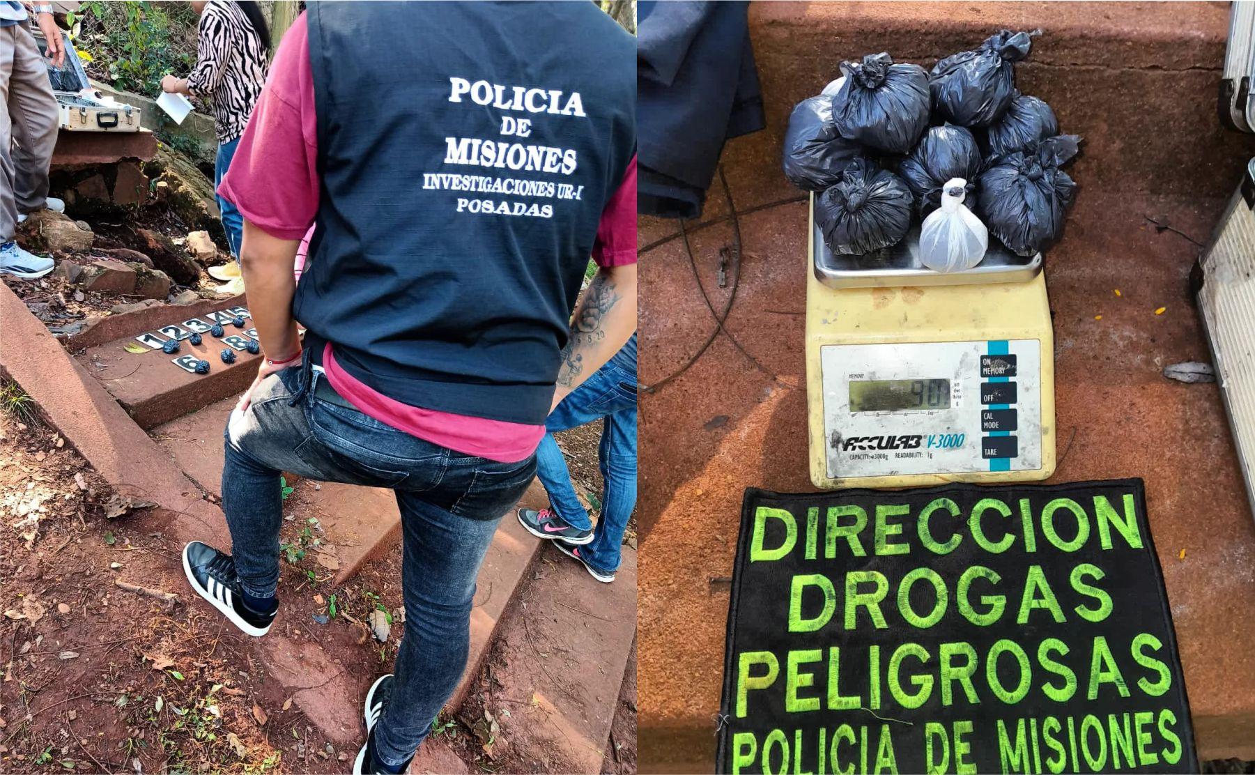 hombre tiro droga posadas