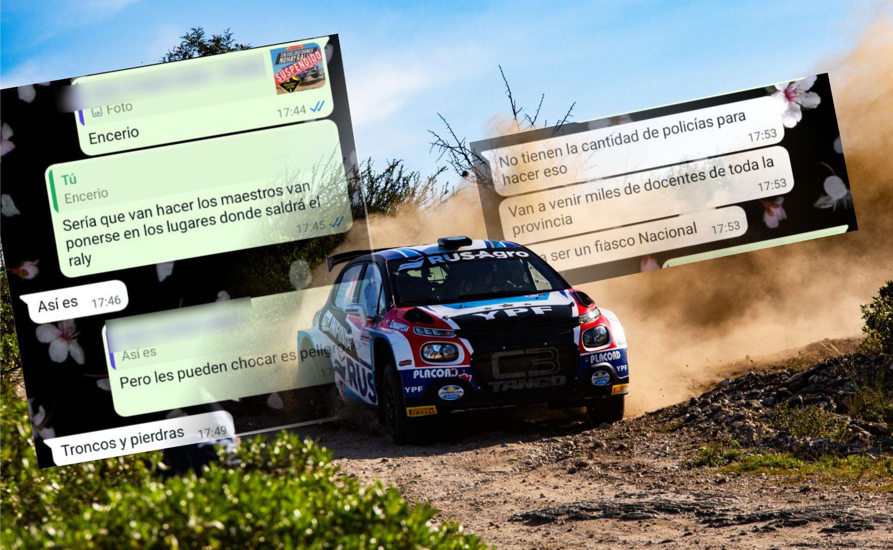 trancar camino rally