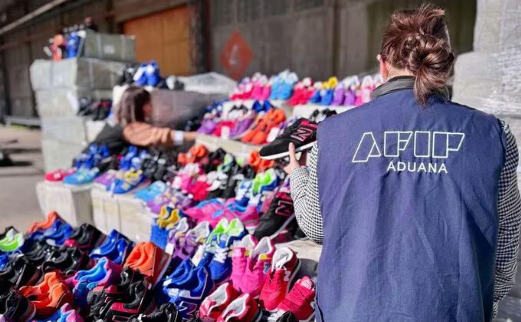 controles aduaneros calzado