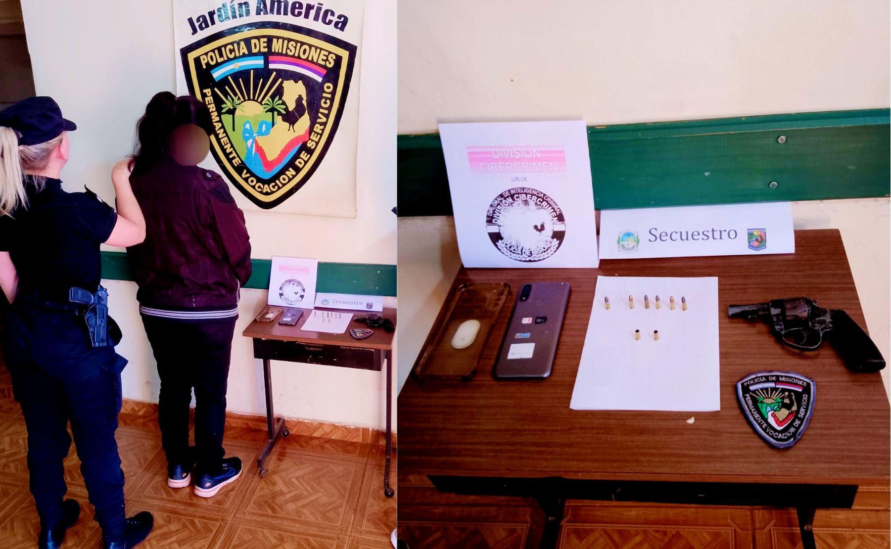 detenida tiro vecino jardin america