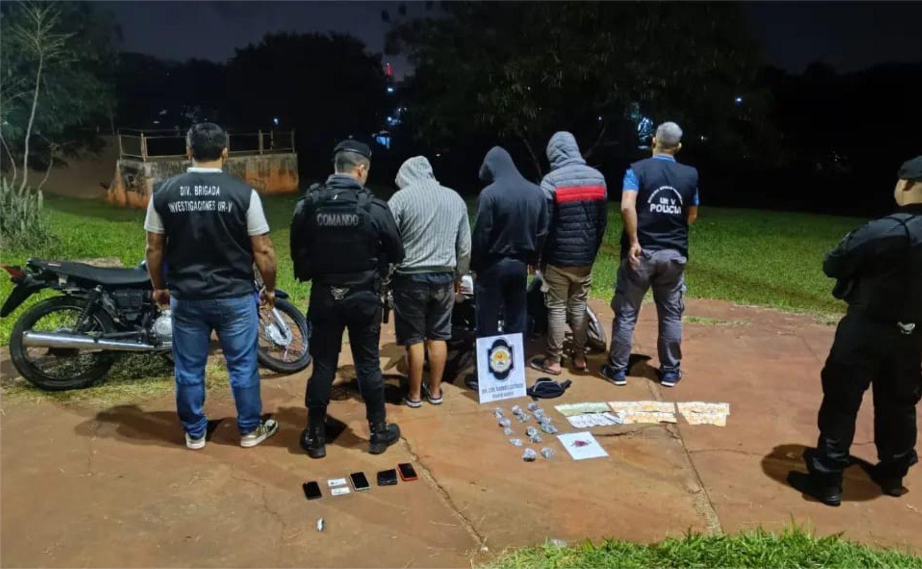 narcodeliverys detenidos iguazu