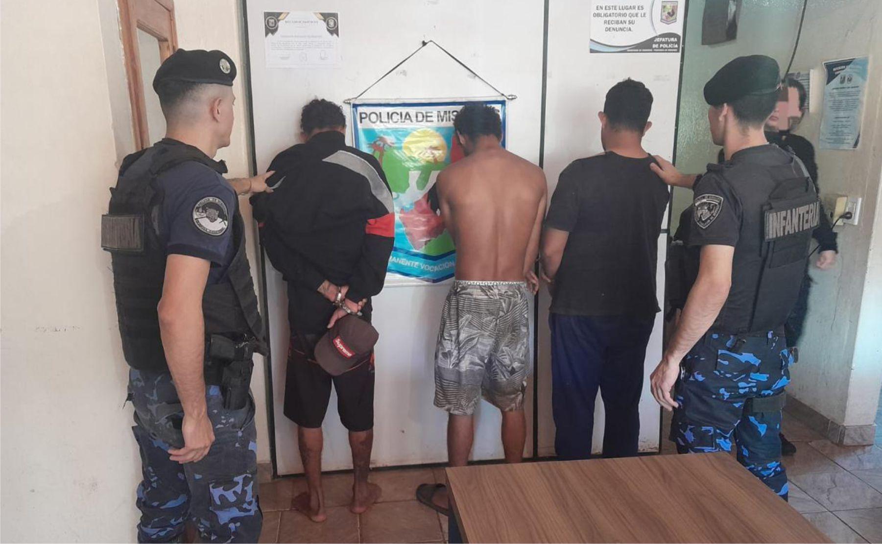 brasileños detenidos irigoyen