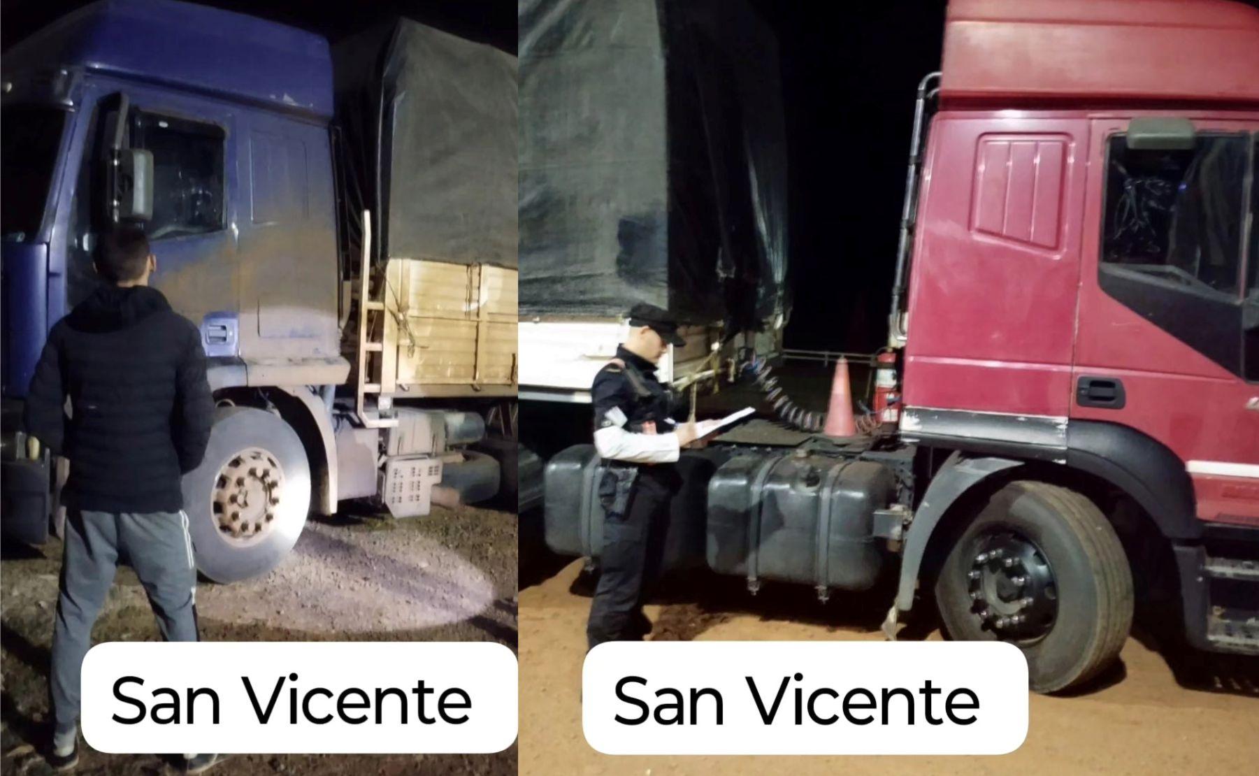 soja camiones retenidos