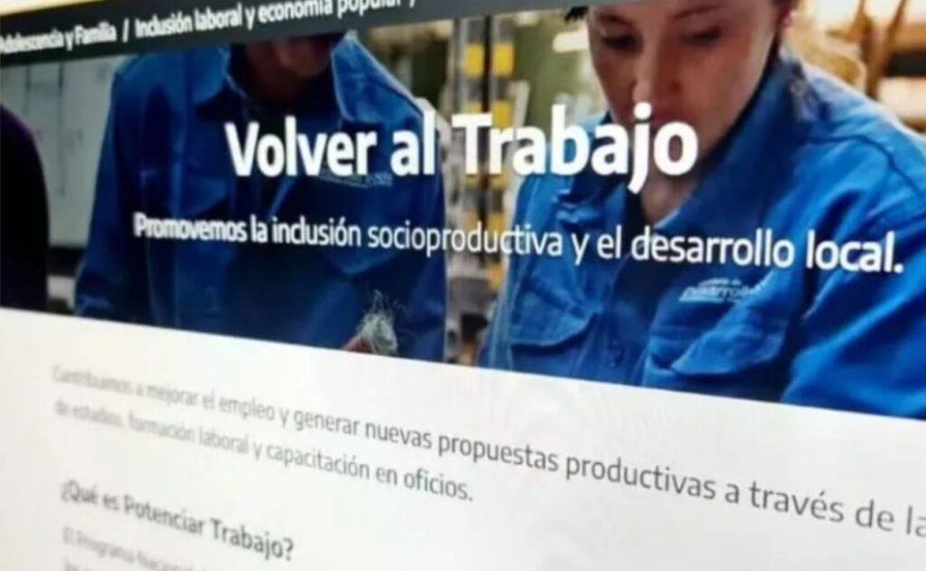 plan volver al trabajo