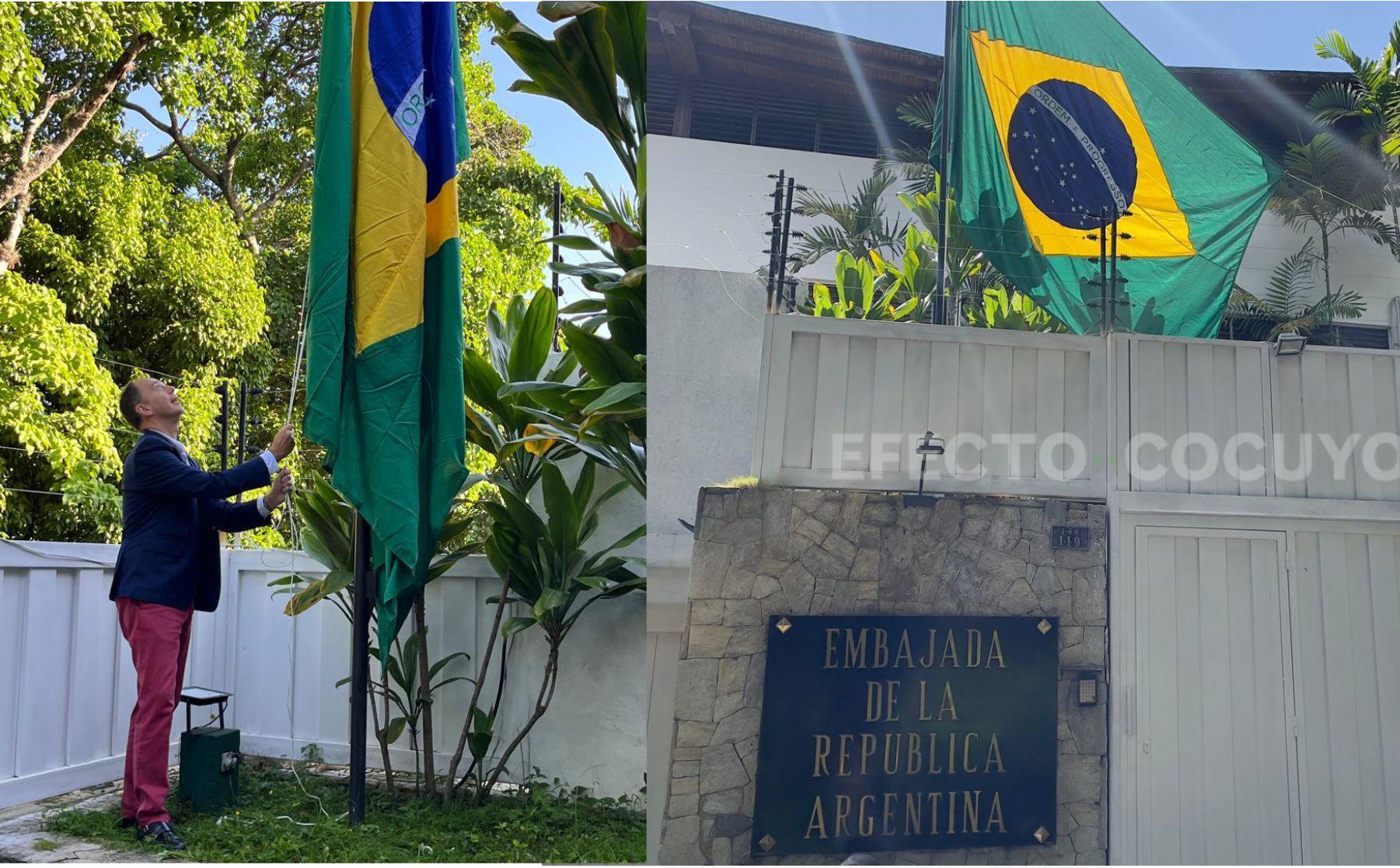 embajada argentina brasil venezuela