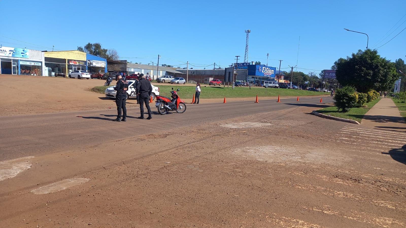 choque motos san javier