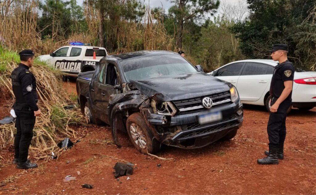 atrapadorn camioneta cigarrillo campo grande