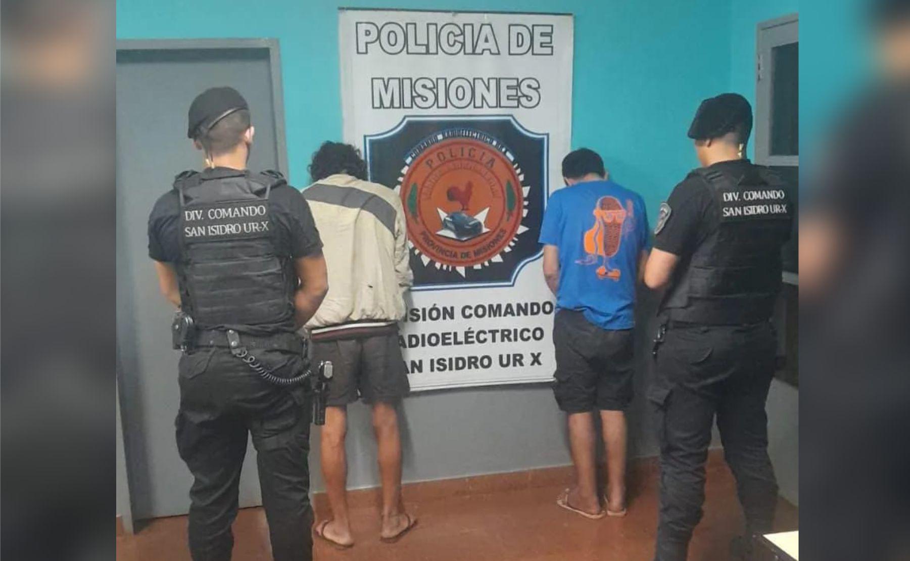 detenidos narcodelivery posada