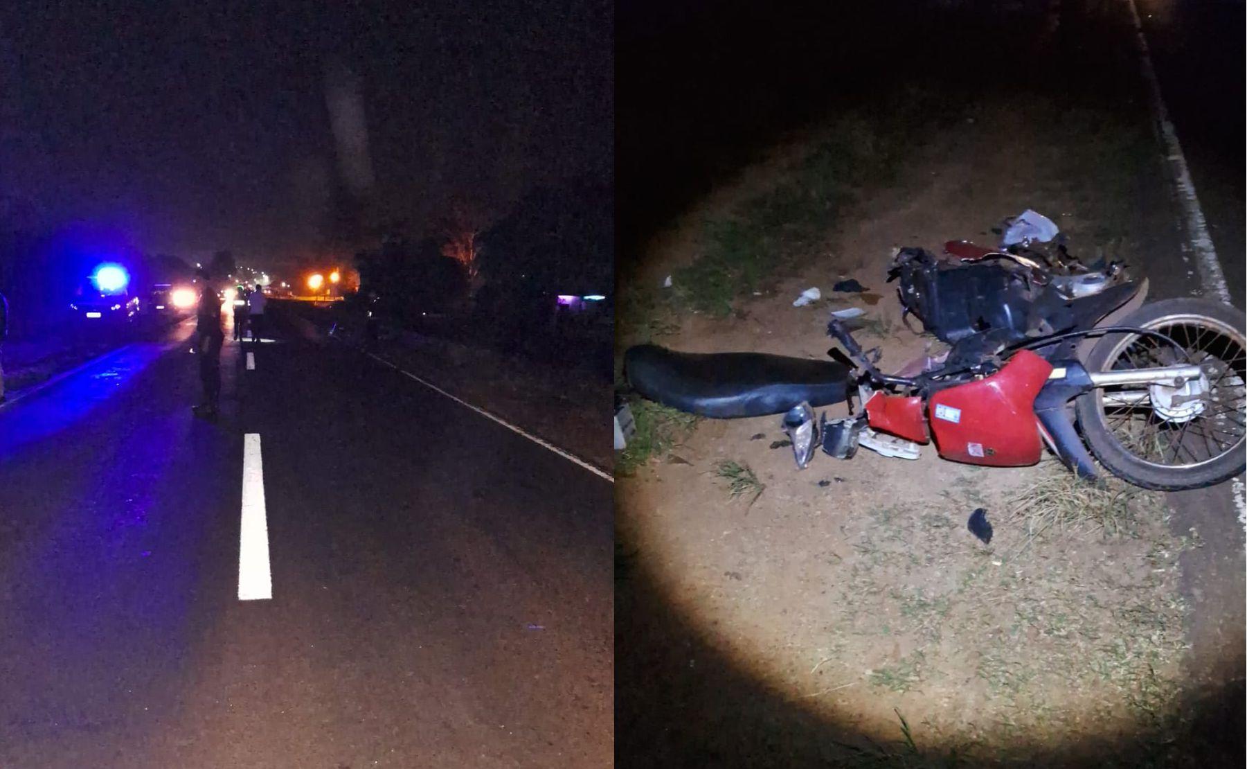 choque moto jardin america