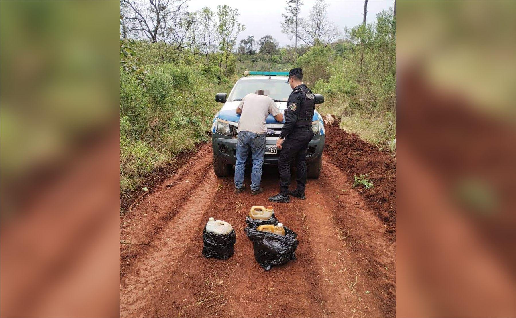 maquinista robando combustible alem