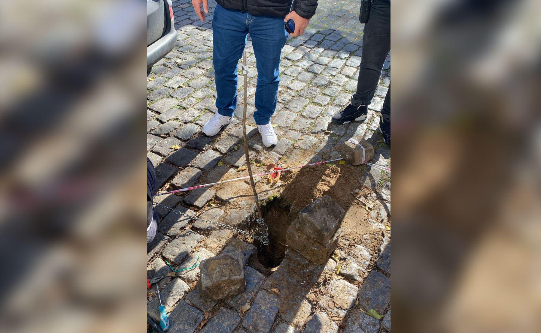 tunel para robar banco