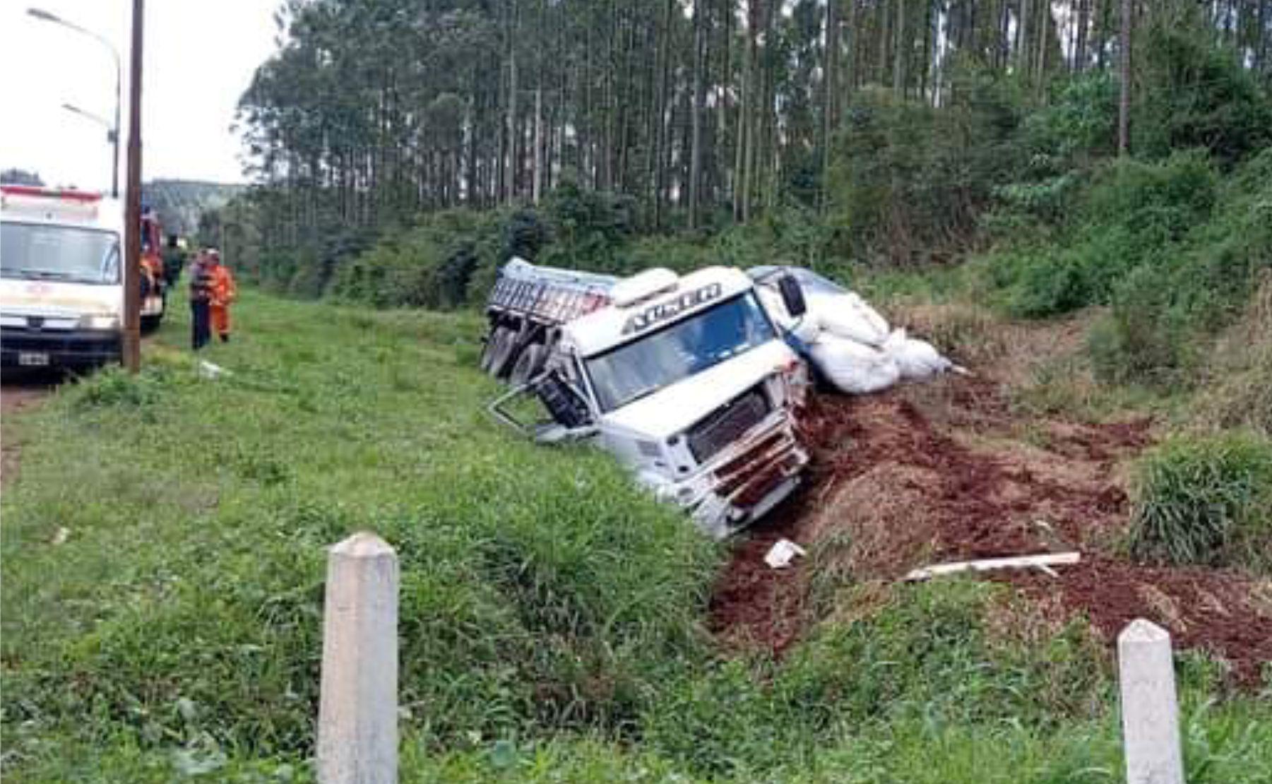 garujape camion fallecido