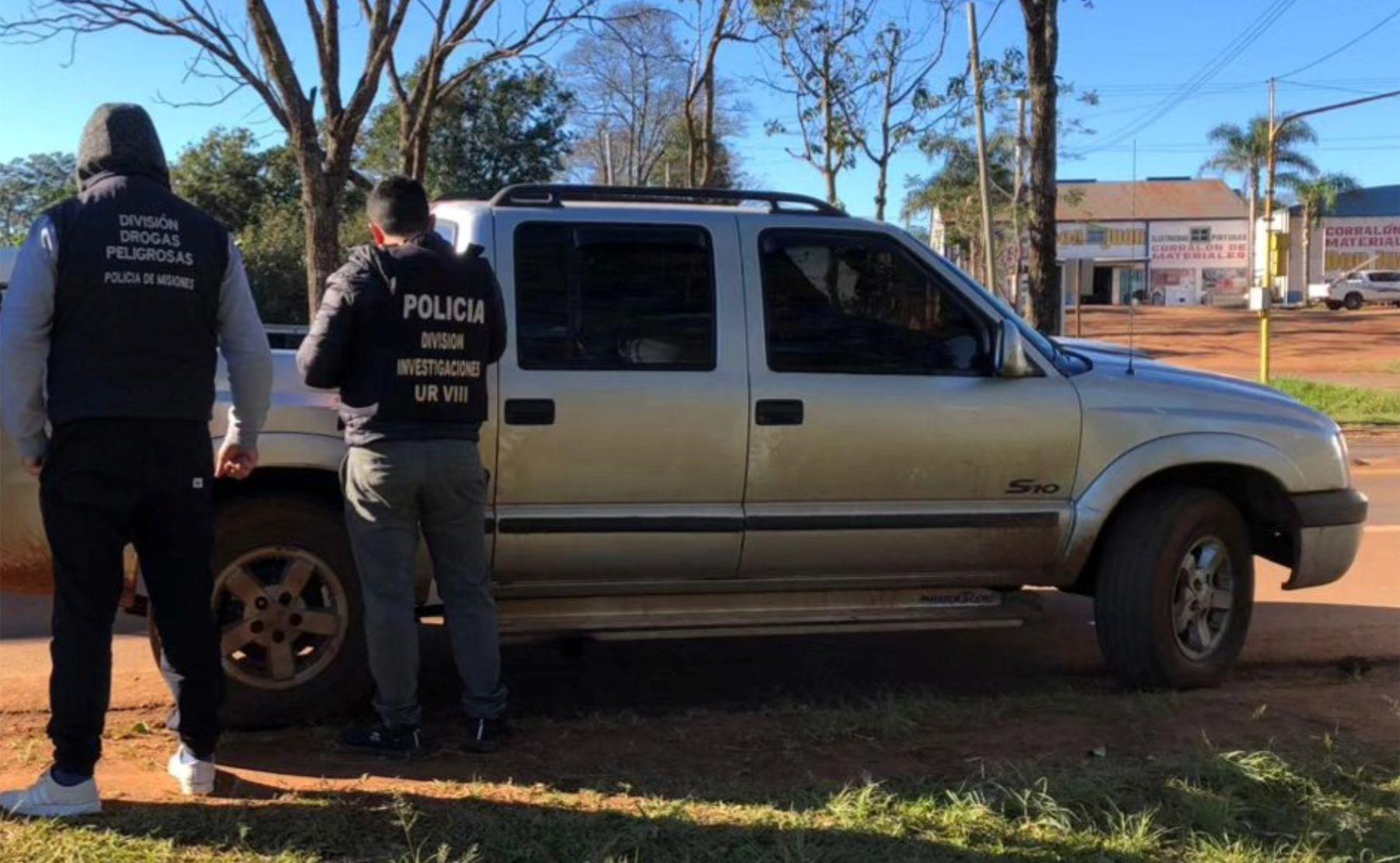camionta robada buenos aires san vicente