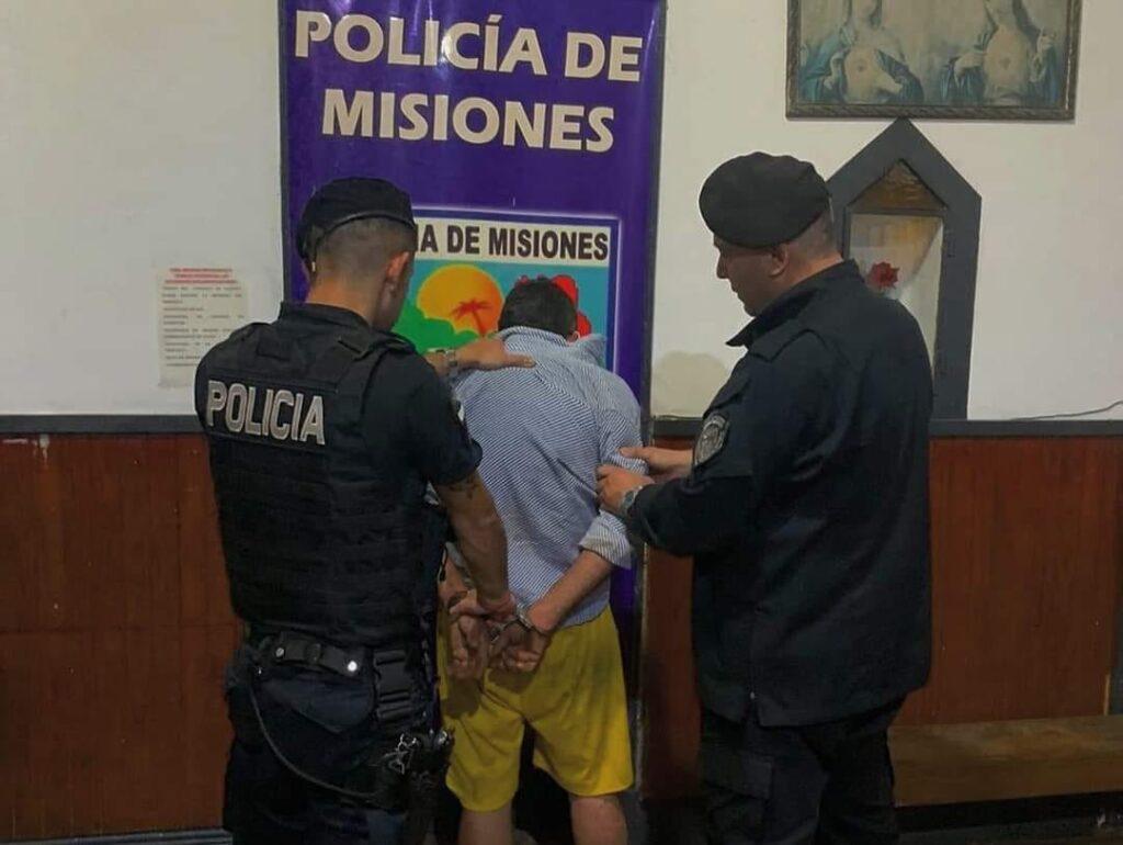 detinos traile agredir madre san javier