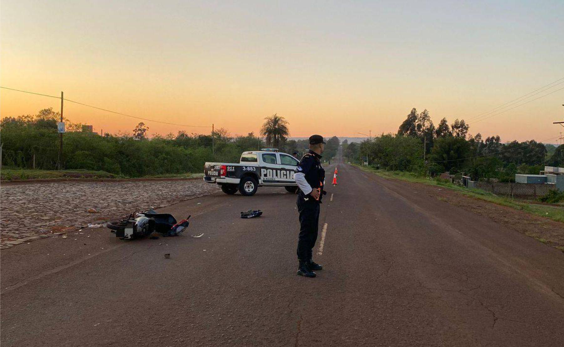 despiste moto san javier acceso