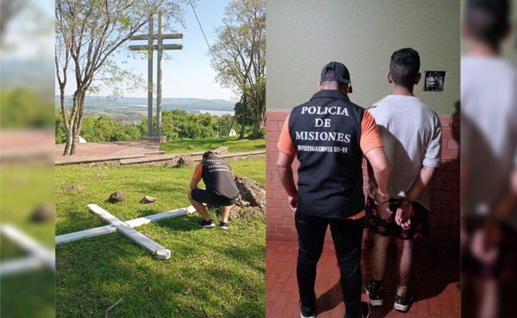 detenido daños cerro monje