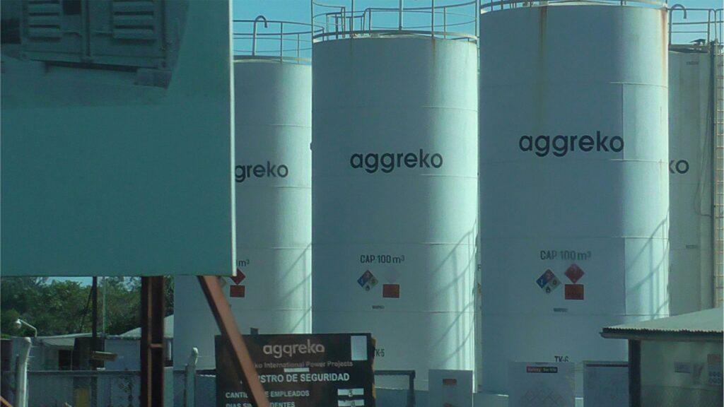 Aggreko se fue de Alem