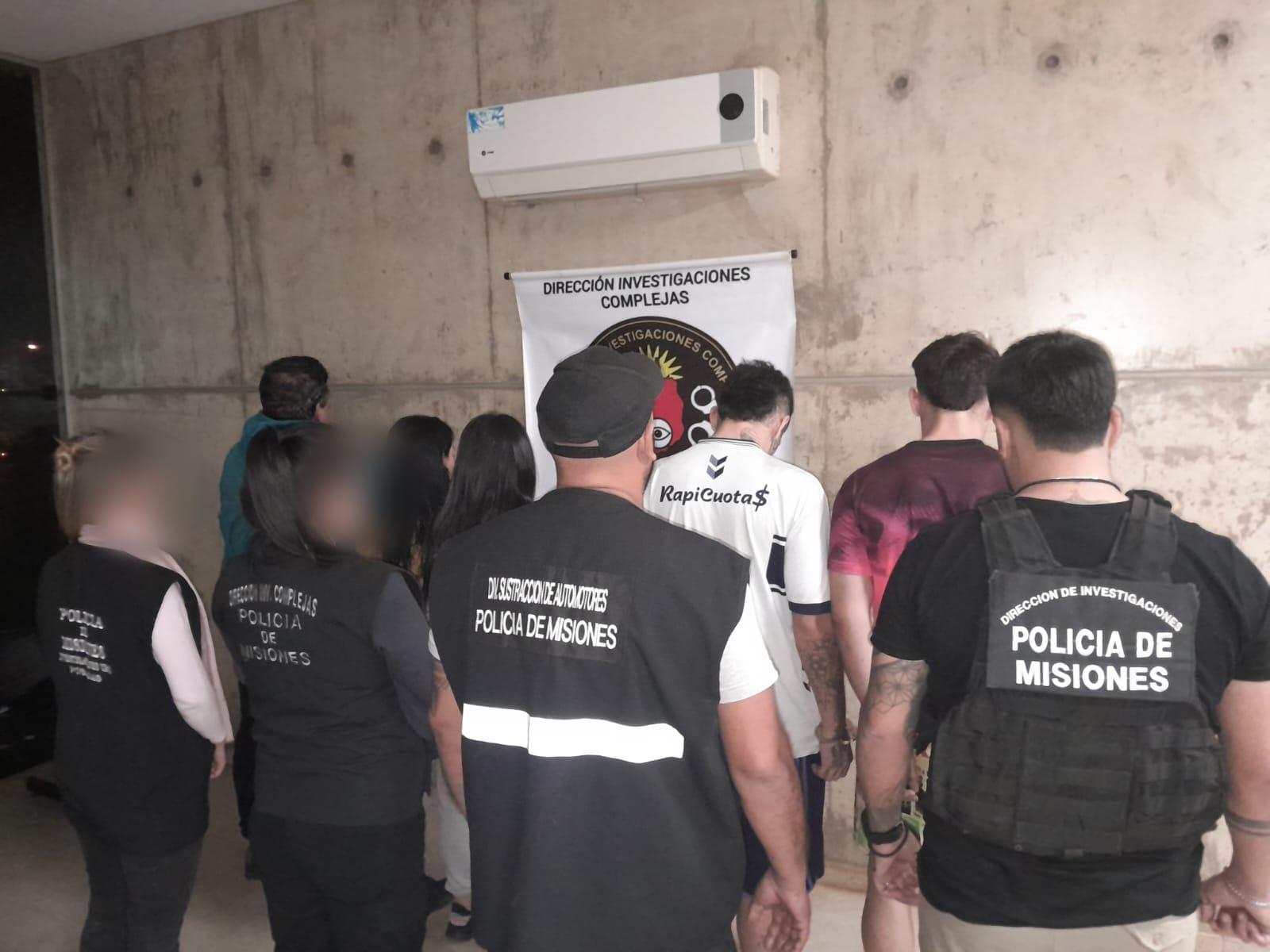 banda autos robados posadas