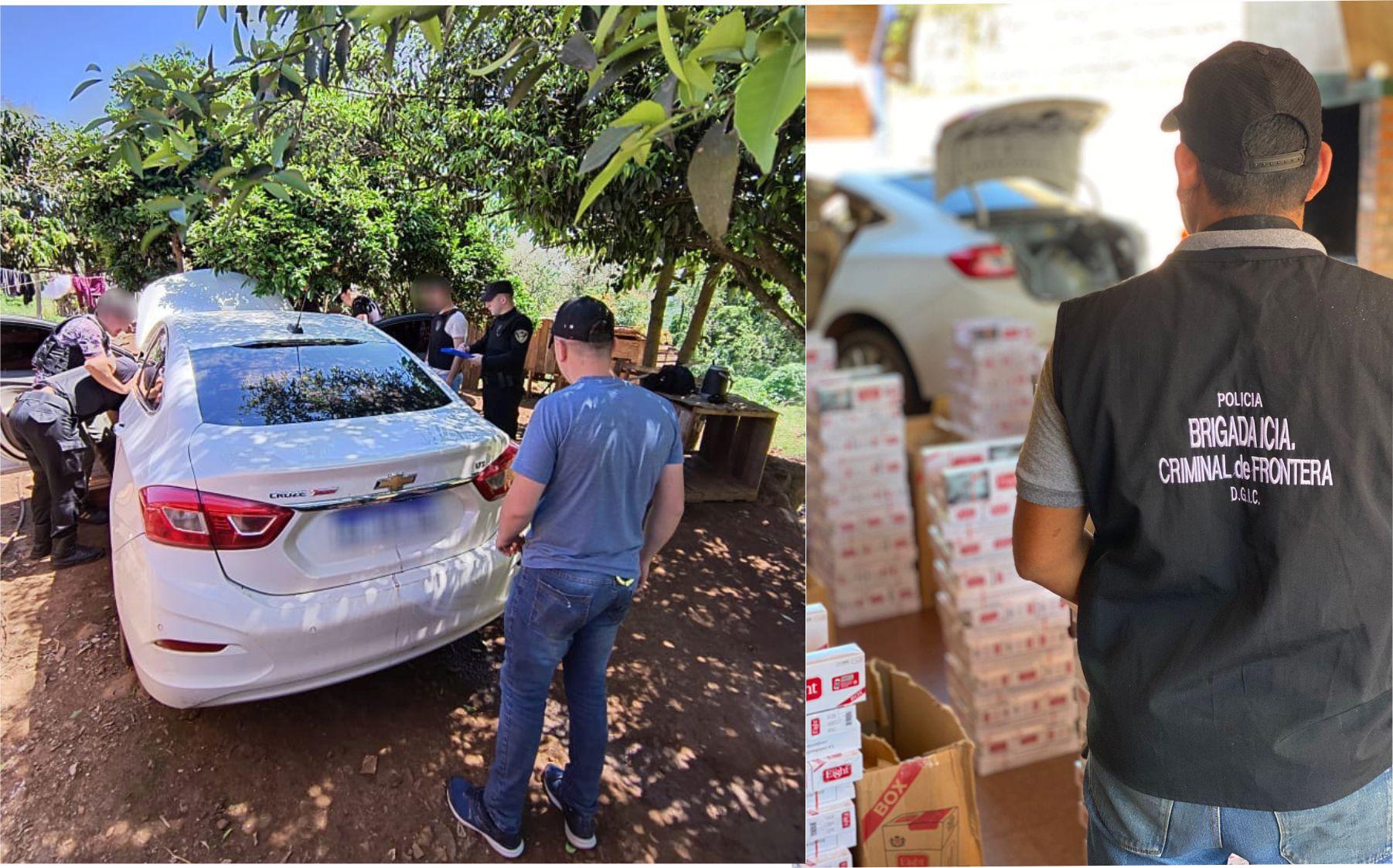 cigarrillos auto robado san pedro